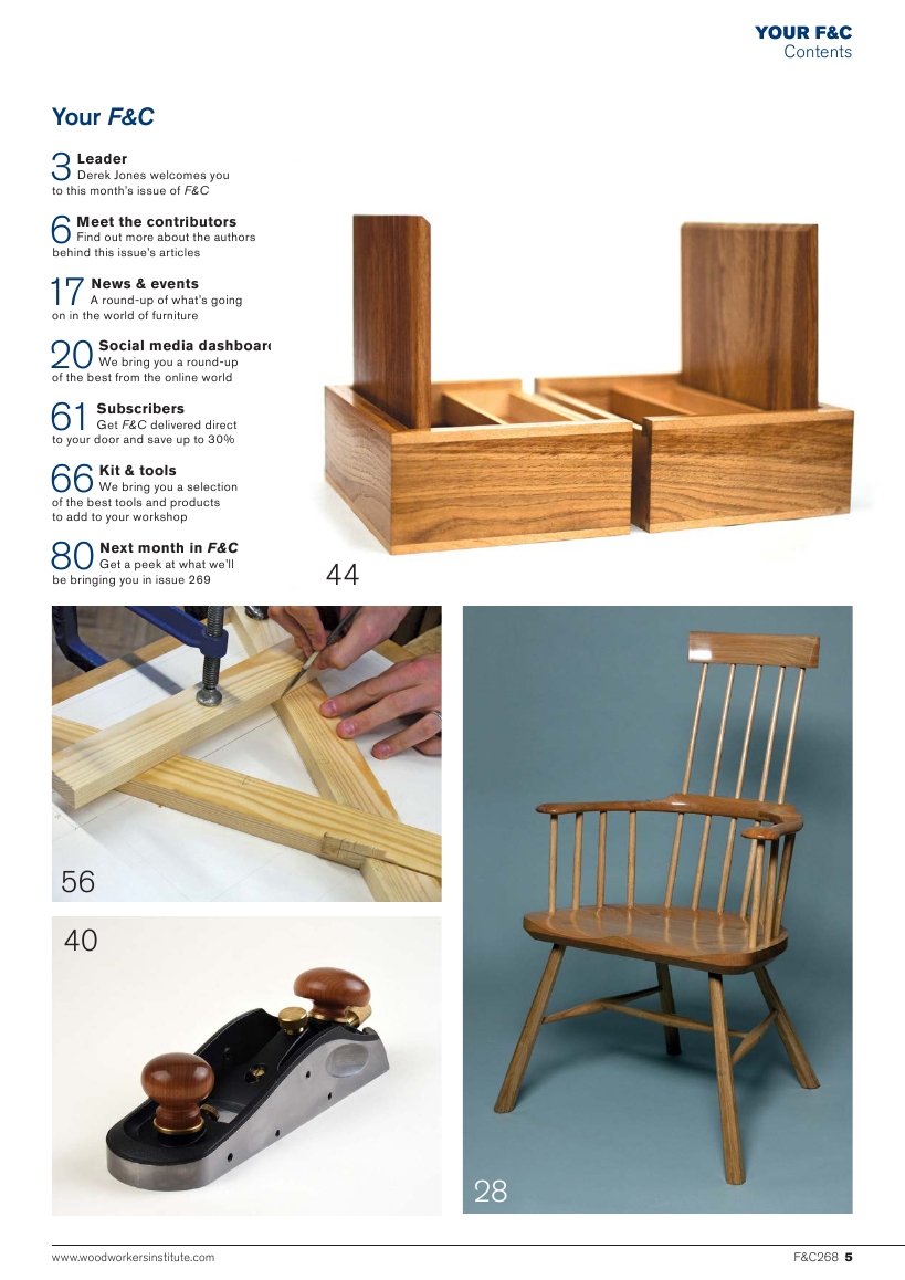 Furniture & Cabinetmaking 268 2018-03